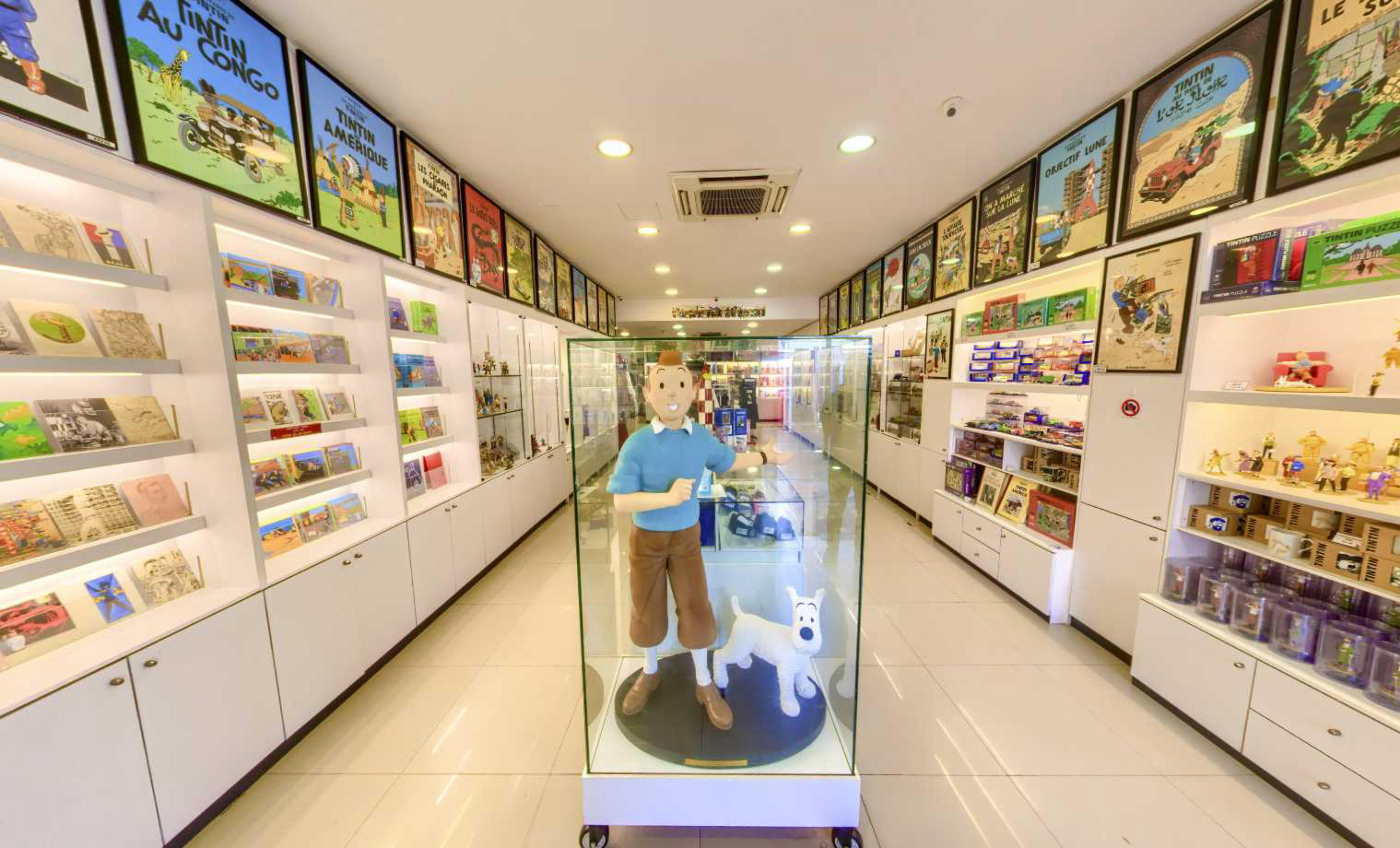 The Tintin Shop, Chinatown, Singapore virtual tour preview
