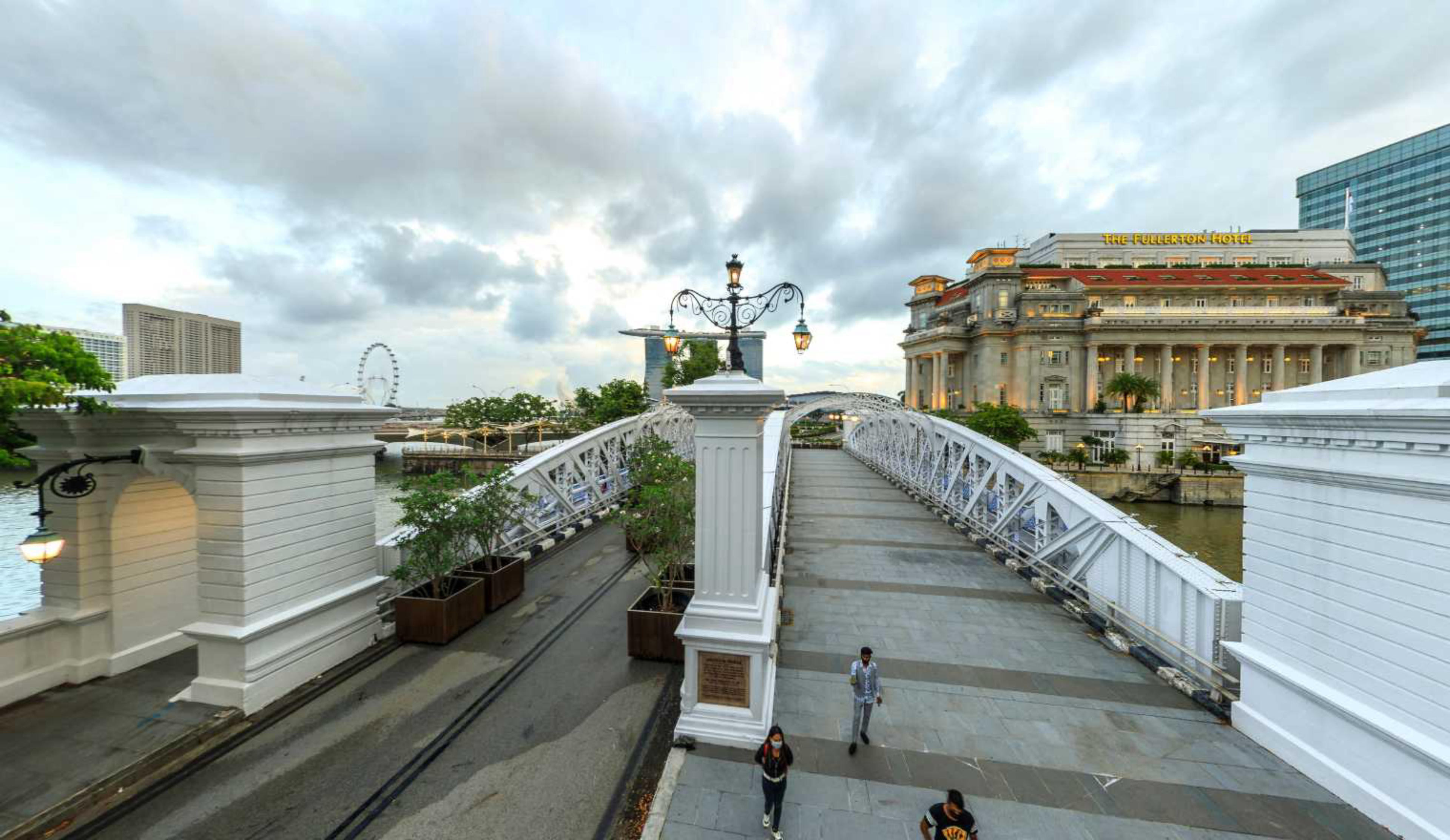 Anderson Bridge, Downtown Core, Singapore virtual tour preview