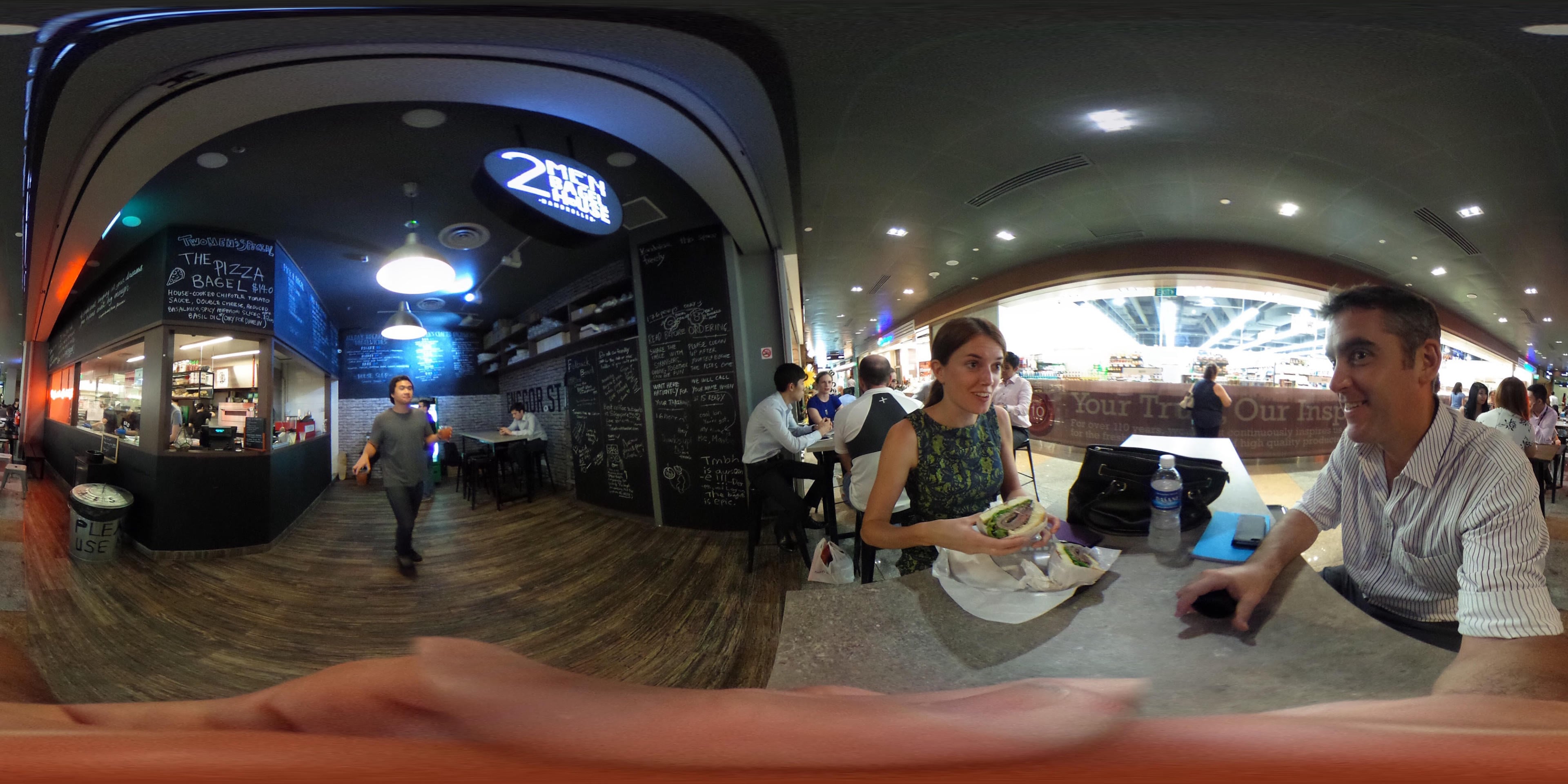 Two Men Bagel House Tanjong Pagar virtual tour preview