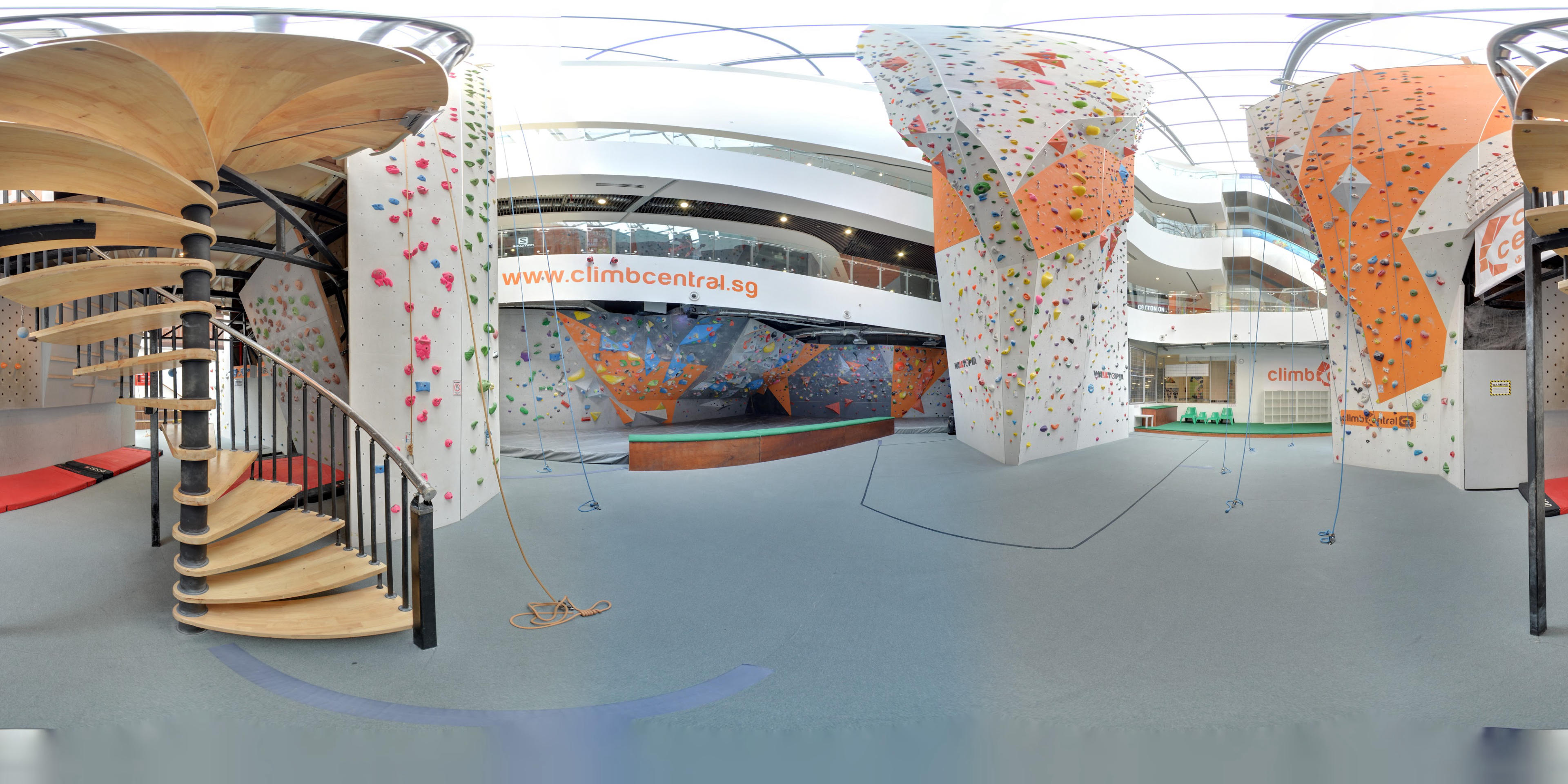 Climb Central Sports Hub virtual tour preview