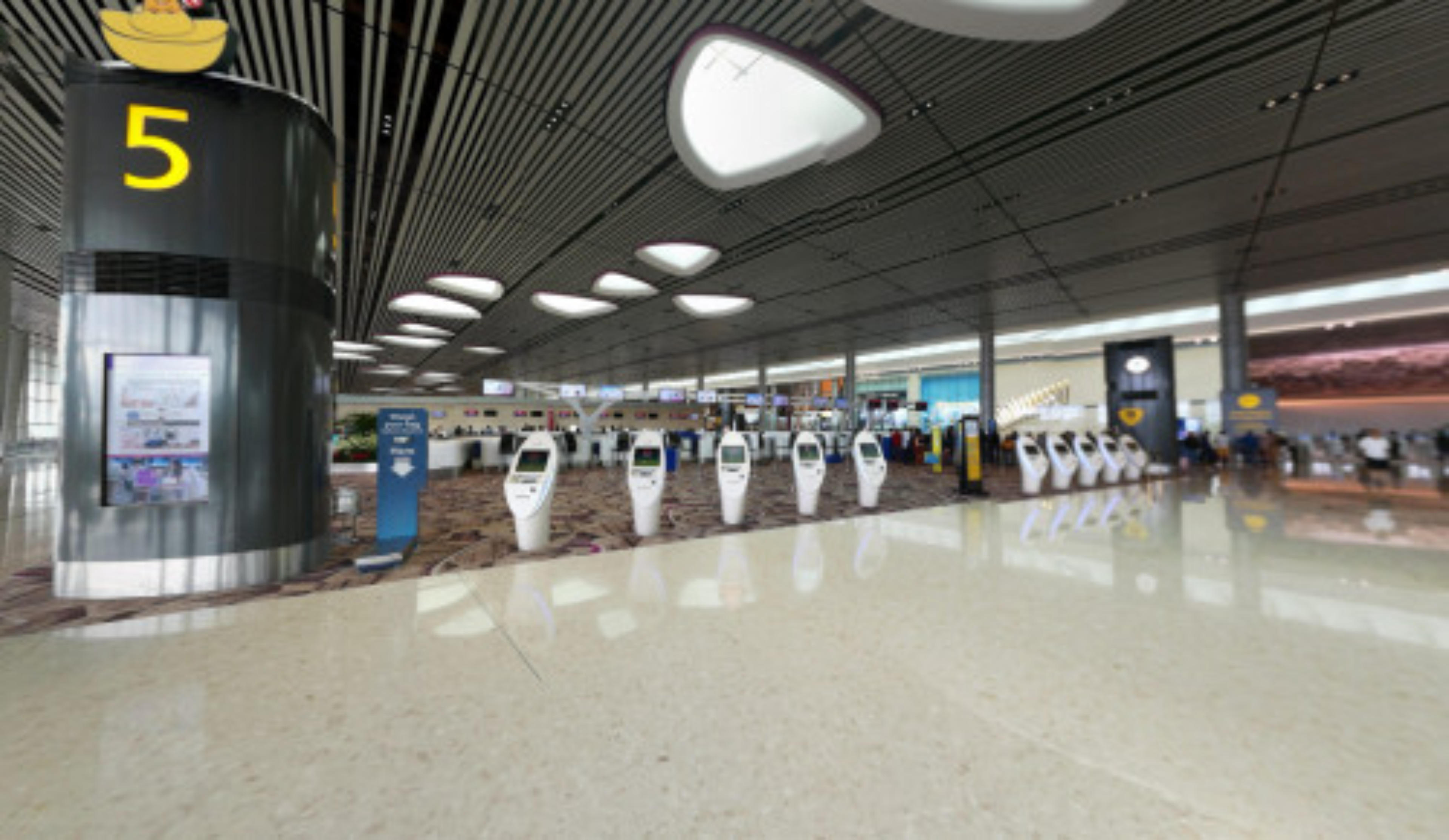 Singapore Changi Airport (Terminal 4), Singapore virtual tour preview