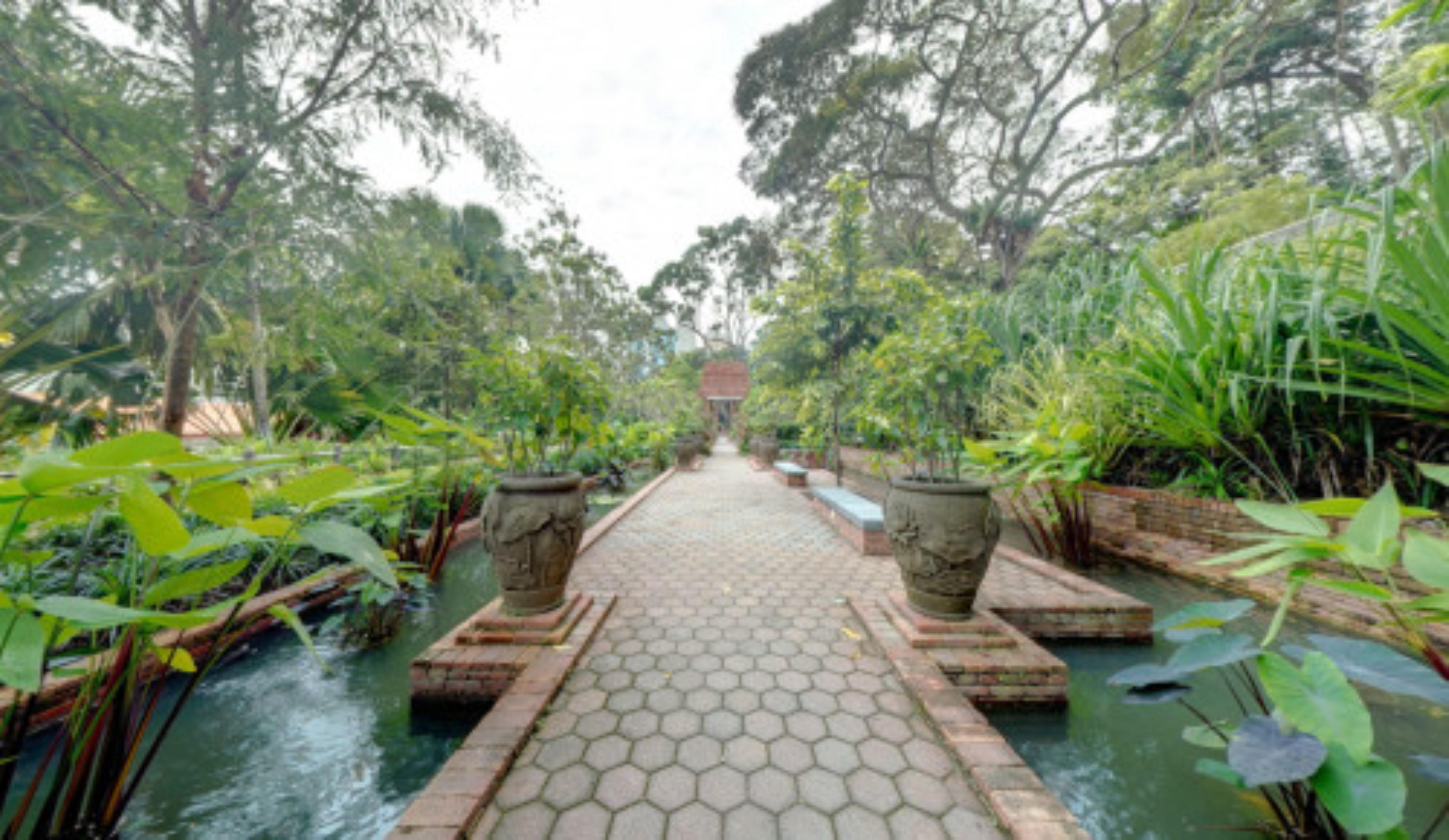 Sang Nila Utama Garden, Fort Canning Park, Singapore virtual tour preview