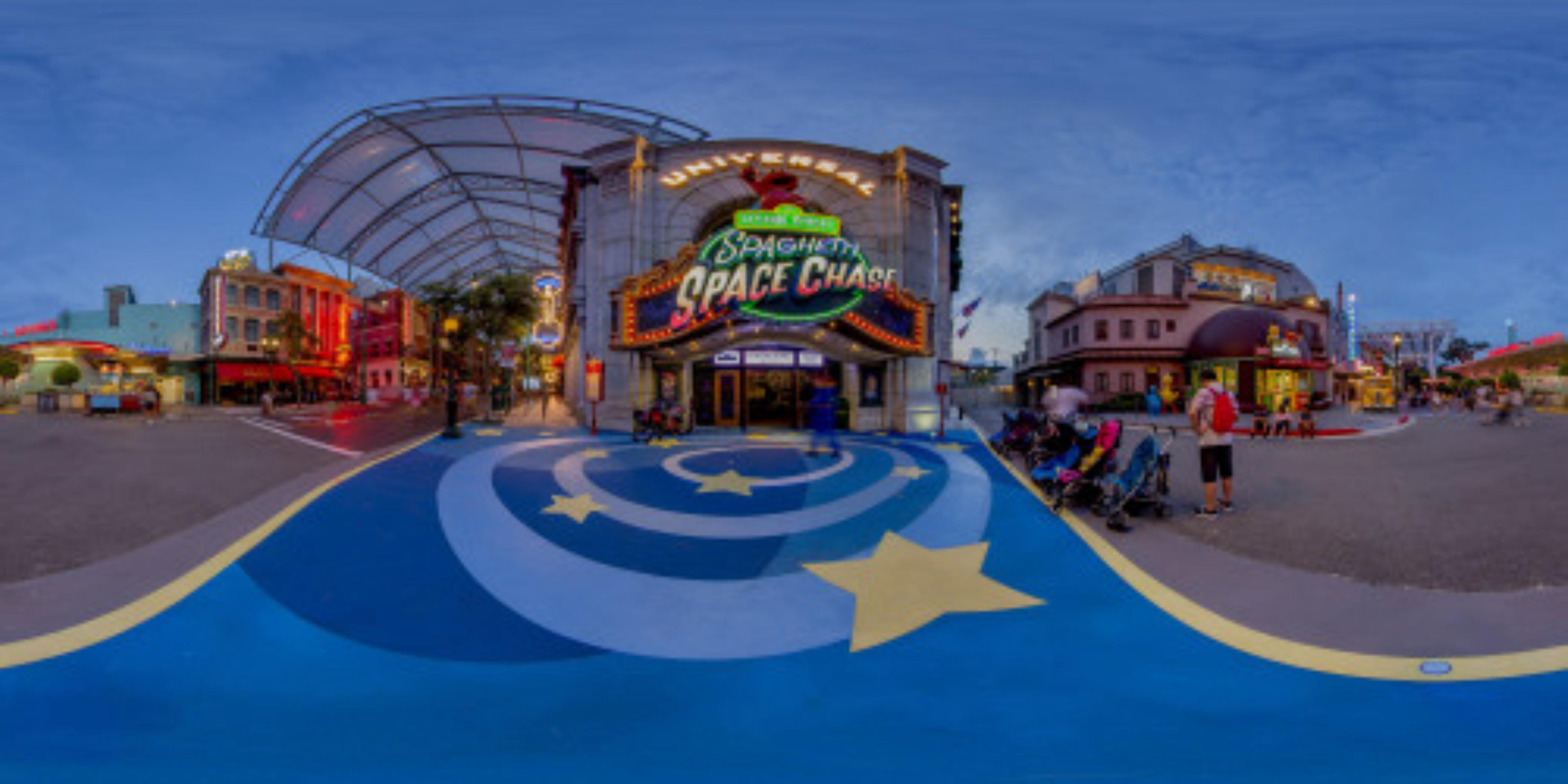 Sesame Street Spaghetti Space Chase virtual tour preview