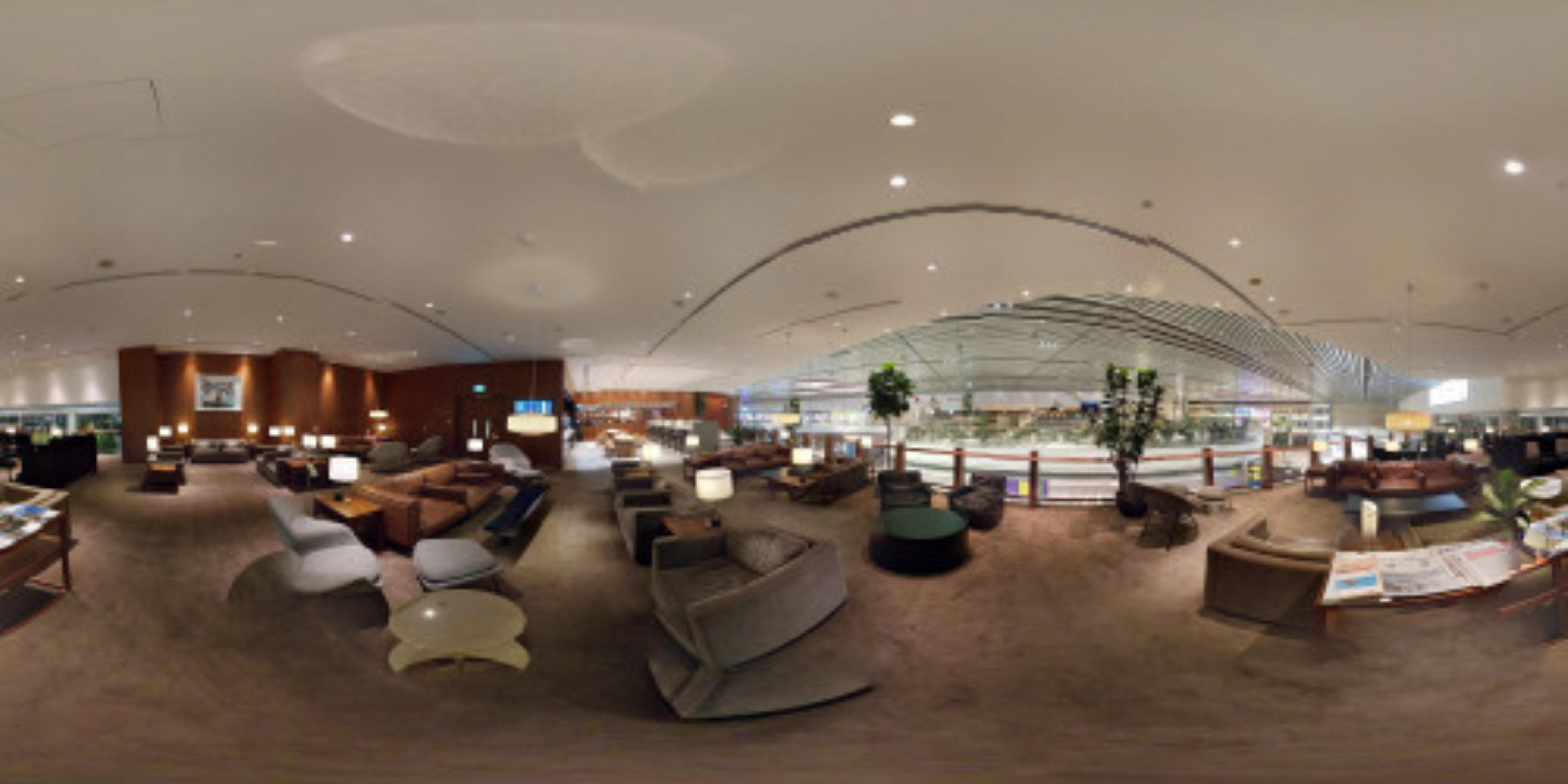 Cathay Pacific Lounge virtual tour preview
